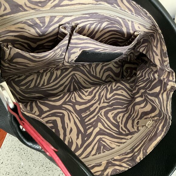 Brighton Rockwell Studded Pebbled Leather Shoulder Bag - Picture 14 of 16